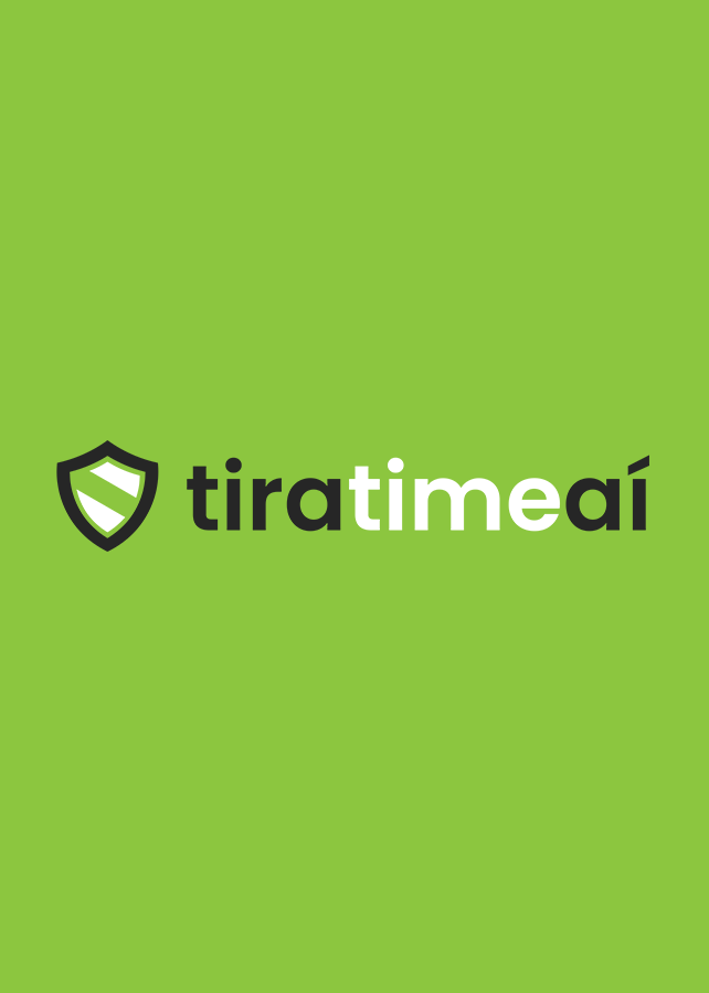 Banner do site 'Tira Time Aí', desenvolvido pelo autor.